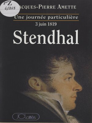 cover image of Stendhal, l3 juin 1819